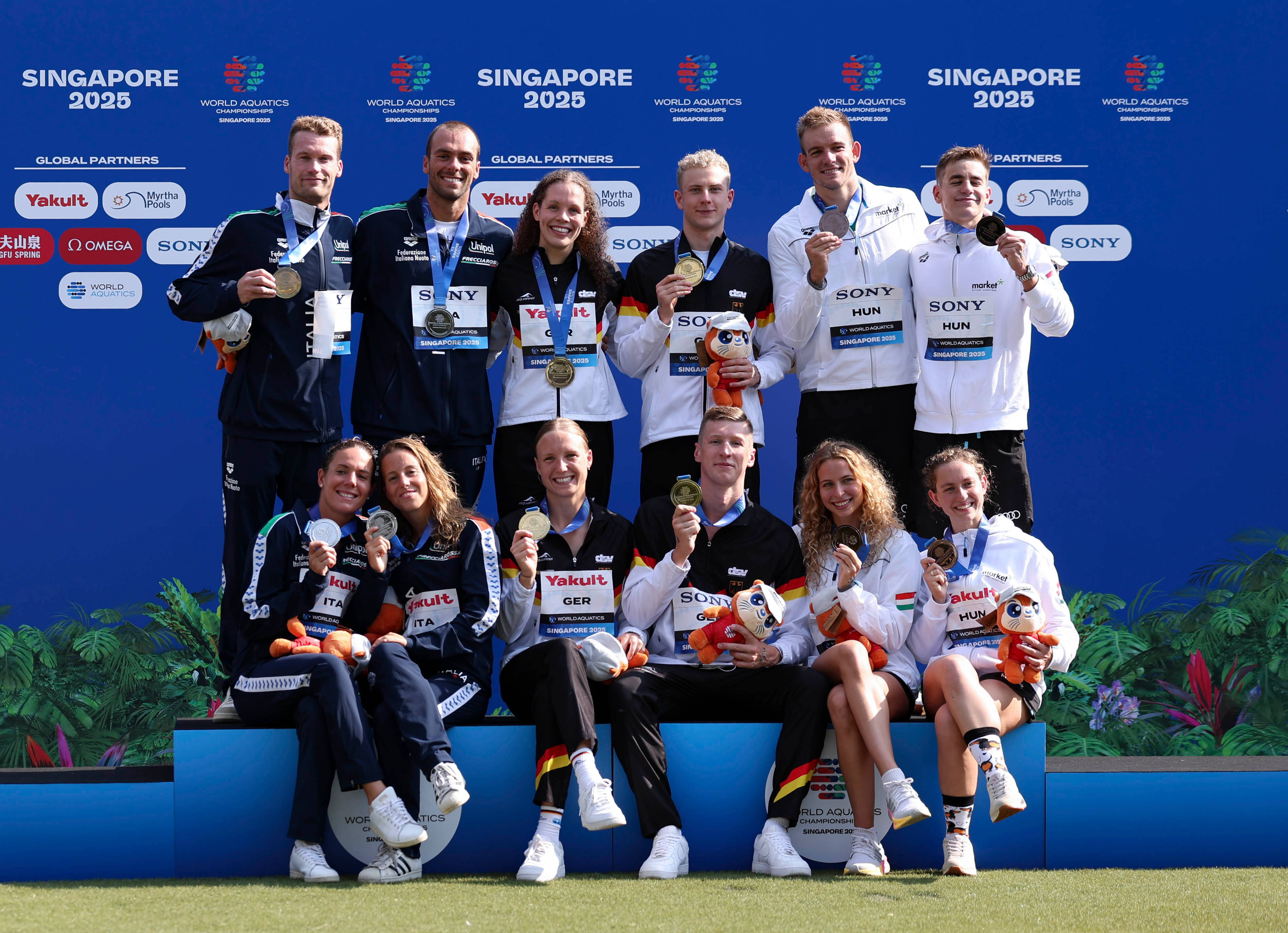 瑞士队员在团体赛中斩获佳绩